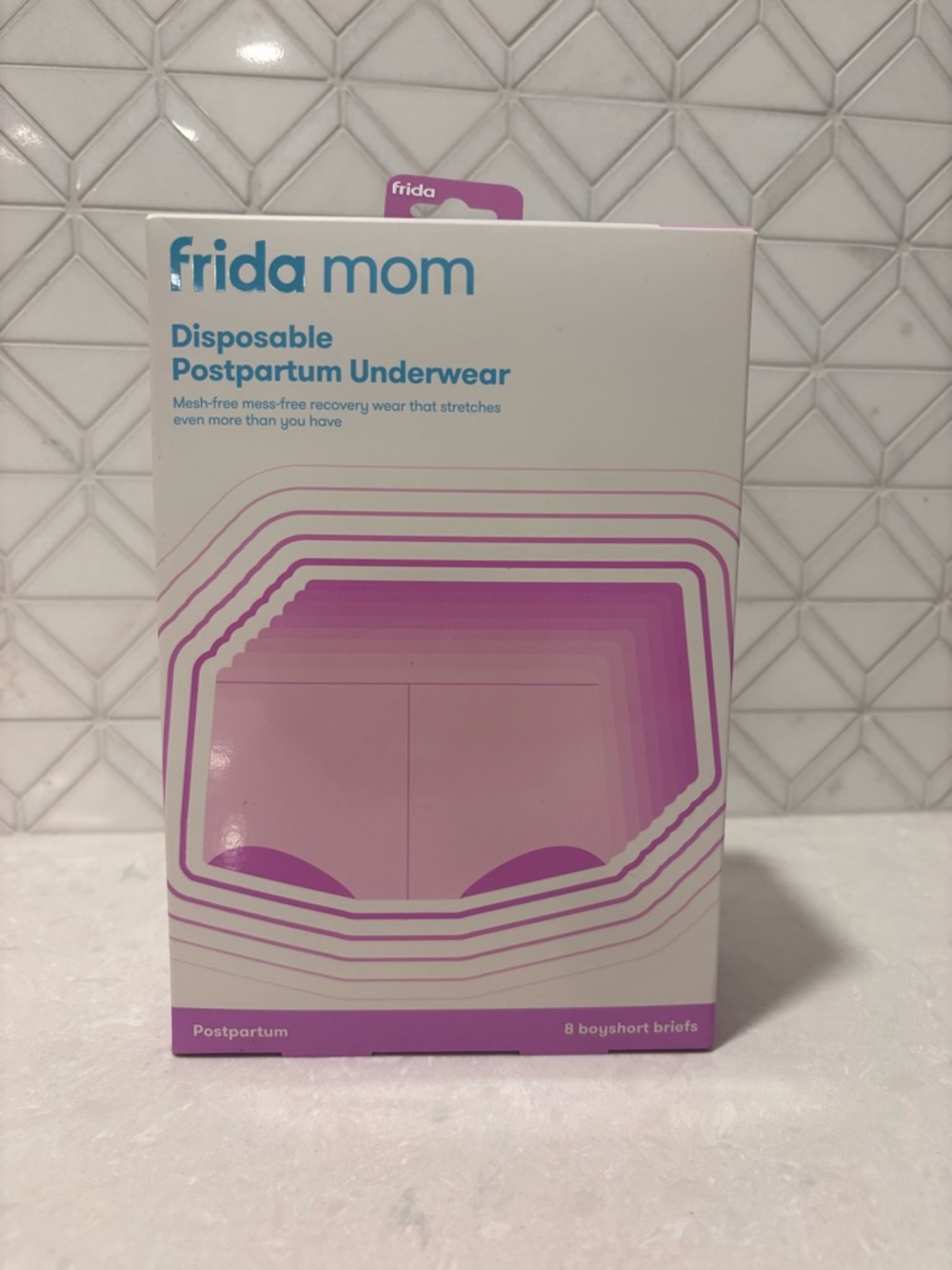 Frida Mom Pink Disposable Postpartum Underwear